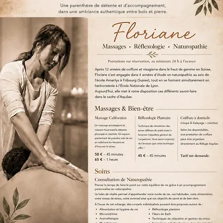 Nyaraló Refuge Aquilae - Nature, Sauna & Bain Nordique Privatifs