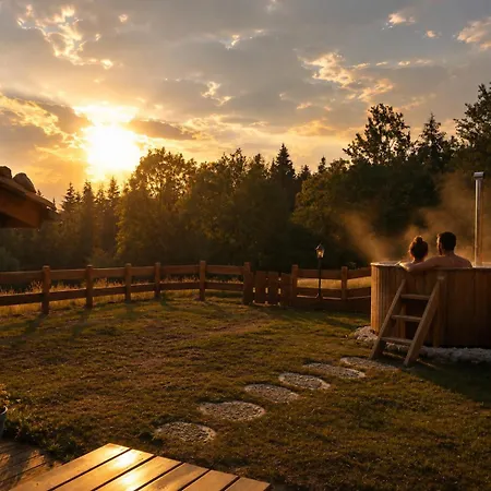 Refuge Aquilae - Nature, Sauna & Bain Nordique Privatifs * Vollore-Montagne