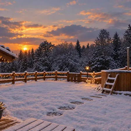 Refuge Aquilae - Nature, Sauna & Bain Nordique Privatifs *